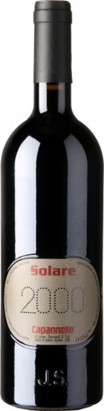 Вино "Solare" Vino da Tavola di Toscana Rosso IGT Sangiovese, 2000