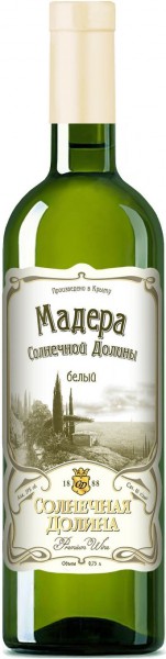 Вино Solnechnaya Dolina, "Madera Solnechnoj Doliny"