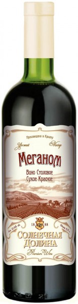Вино Solnechnaya Dolina, "Meganom" Rouge
