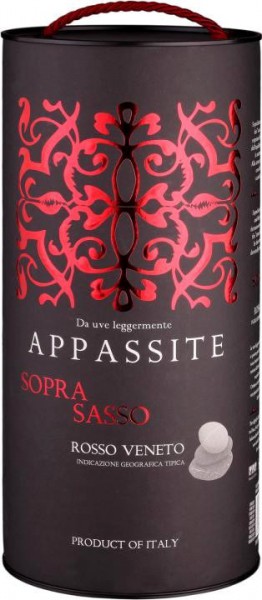 Вино "SopraSasso" Rosso Veneto IGT, bag-in-tube, 3 л