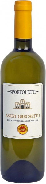 Вино Sportoletti, "Assisi" Grechetto DOC, 2015