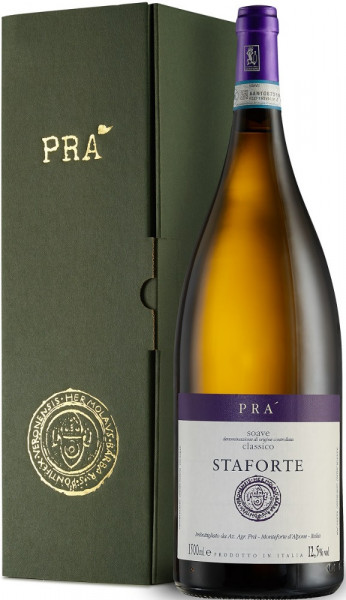 Вино "Staforte", Soave Classico DOC, 2015, gift box, 1.5 л