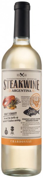 Вино "Steakwine" Chardonnay, 2017