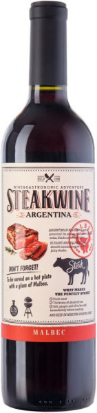 Вино "Steakwine" Malbec, 2021