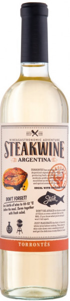 Вино "Steakwine" Torrontes, 2017