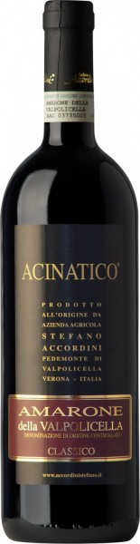 Вино Stefano Accordini, Amarone Classico "Acinatico" DOC, 2010