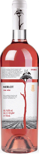 Вино "Storks" Merlot Rose