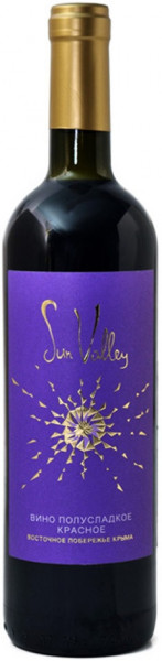 Вино "Sun Valley" Red Semi-Sweet