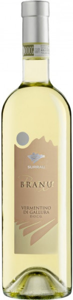 Вино Surrau, "Branu", Vermentino di Gallura DOCG