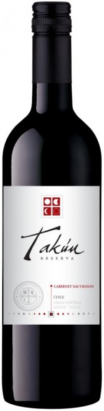 Вино "Takun" Cabernet Sauvignon Reserva, 2015