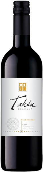 Вино "Takun" Carmenere Reserva, 2018