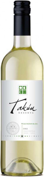 Вино "Takun" Sauvignon Blanc Reserva, 2017