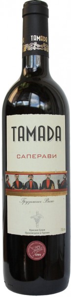 Вино "Tamada" Saperavi