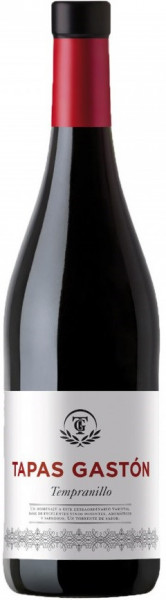 Вино "Tapas Gaston" Tempranillo, Rioja DOC, 2018