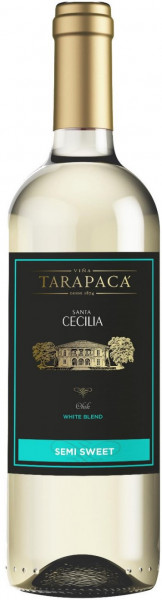 Вино Tarapaca, "Santa Cecilia" Semi-Sweet White, 2020