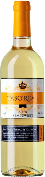 Вино "Taso Real" Airen Semi-Sweet VdT