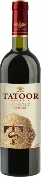 Вино "Tatoor" Red Dry