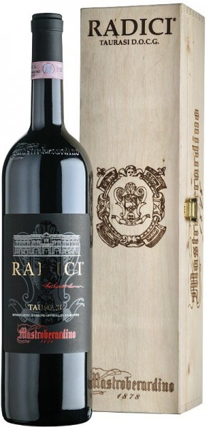 Вино Taurasi "Radici" DOCG, 2008, wooden box, 1.5 л