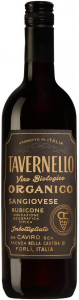 Вино "Tavernello" Organico Sangiovese, Rubicone IGT