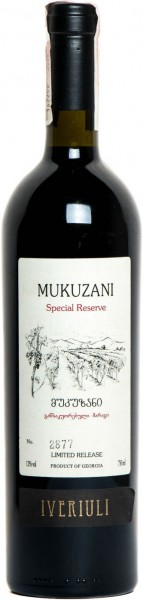 Вино Tbilvino, "Iveriuli" Mukuzani Special Reserve