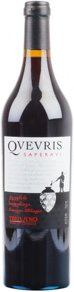 Вино Тбилвино, "Квеврис" Саперави, 2014