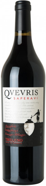 Вино Тбилвино, "Квеврис" Саперави, 2017
