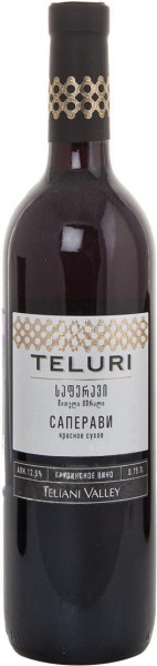 Вино Teliani Valley, "Teluri" Saperavi