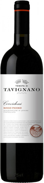 Вино Tenuta di Tavignano, "Cervidoni" Rosso Piceno DOC, 2016