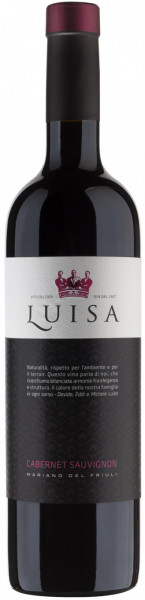 Вино Tenuta Luisa, Cabernet Sauvignon, Isonzo del Friuli DOC