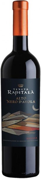 Вино Tenuta Rapitala, "Alto" Nero d'Avola, Sicilia DOC