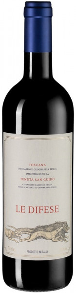 Вино Tenuta San Guido, "Le Difese" IGT, 2021
