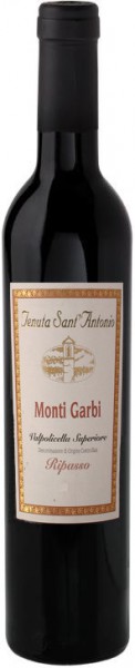 Вино Tenuta Sant'Antonio, "Monti Garbi", Valpolicella Superiore DOC Ripasso, 2008, 0.375 л