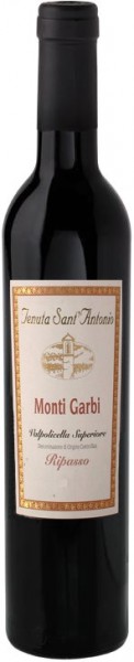 Вино Tenuta Sant'Antonio, "Monti Garbi", Valpolicella Superiore DOC Ripasso, 2013, 0.375 л