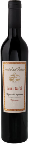 Вино Tenuta Sant'Antonio, "Monti Garbi", Valpolicella Superiore DOC Ripasso, 2014, 0.375 л