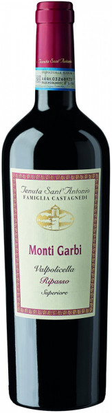 Вино Tenuta Sant'Antonio, "Monti Garbi", Valpolicella Superiore DOC Ripasso, 2017