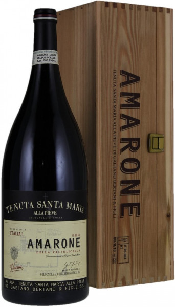 Вино Tenuta Santa Maria, Amarone della Valpolicella Classico Riserva DOCG, 2012, wooden box, 3 л