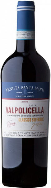Вино Tenuta Santa Maria, Valpolicella Classico Superiore DOC, 2016
