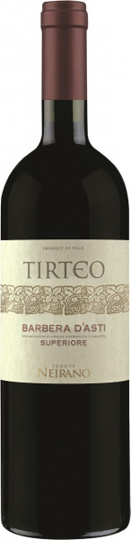 Вино Tenute Neirano, "Tirteo" Barbera d'Asti Superiore DOCG, 2017