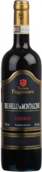 Вино Tenute Poggiocaro, Brunello di Montalcino Riserva DOCG, 2011