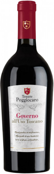 Вино Tenute Poggiocaro, Governo all' Uso Toscano IGT, 2014