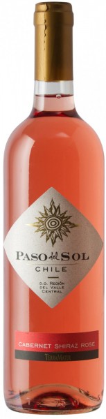 Вино TerraMater, "Paso Del Sol" Cabernet Shiraz Rose, 2015