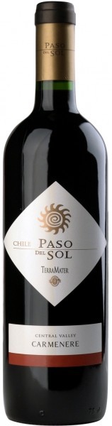 Вино TerraMater Paso Del Sol Carmenere, 2009
