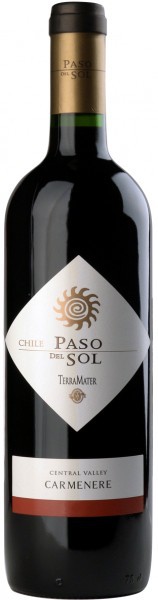 Вино TerraMater, "Paso Del Sol" Carmenere, 2011