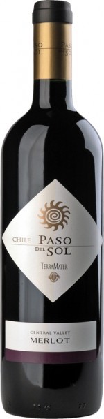 Вино TerraMater, "Paso Del Sol" Merlot, 2009