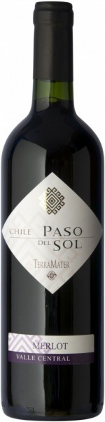 Вино TerraMater, "Paso Del Sol" Merlot, 2012