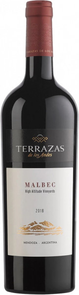 Вино Terrazas de Los Andes, Malbec, 2018