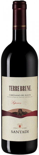 Вино "Terre Brune", Carignano del Sulcis DOC Superiore, 2016