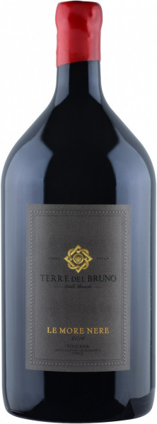 Вино Terre del Bruno, "Le More Nere", Toscana IGT, 2016, 3 л