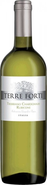Вино "Terre Forti" Trebbiano-Chardonnay, Rubicone IGT