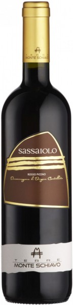 Вино Terre Monte Schiavo, "Sassaiolo" Rosso Piceno DOC, 2014